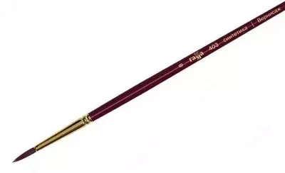 Badiiy dumaloq cho'tka № 8 Gamma  Badiiy dumaloq cho