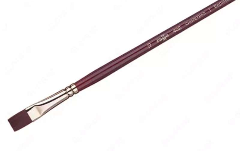 Художественная плоская кисть № 10 Гамма "Вернисаж" (Арт. - 402010)