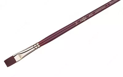 Художественная плоская кисть № 10 Гамма "Вернисаж" (Арт. - 402010)