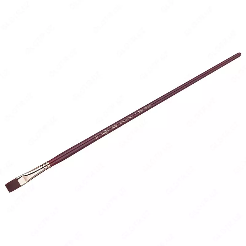 Художественная плоская кисть № 10 Гамма "Вернисаж" (Арт. - 402010)