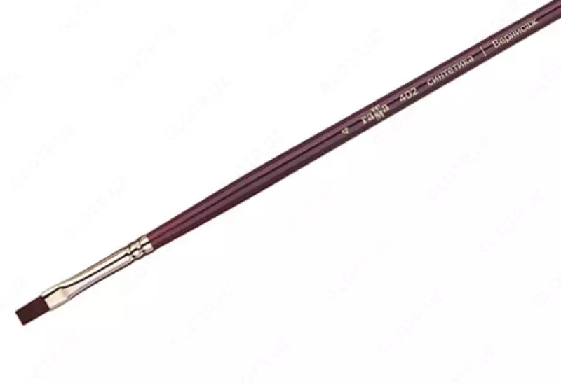 Художественная плоская кисть № 4 Гамма "Вернисаж" (Арт. - 402004)