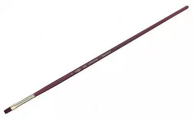 Художественная плоская кисть № 6 Гамма "Вернисаж" (Арт. - 402006)