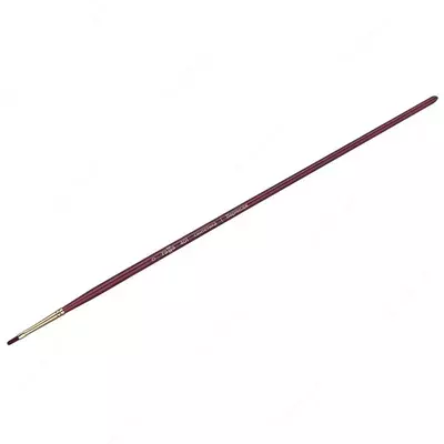 Художественная плоскоовальная кисть № 0 Гамма "Вернисаж" (Арт. - 401000)