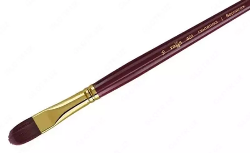 Badiiy tekis oval cho'tkasi № 16 Gamma "Vernissaj" (Art. - 401016)