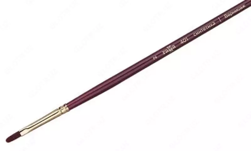 Badiiy tekis oval cho'tkasi № 2 Gamma "Vernissaj" (Art. - 401002)