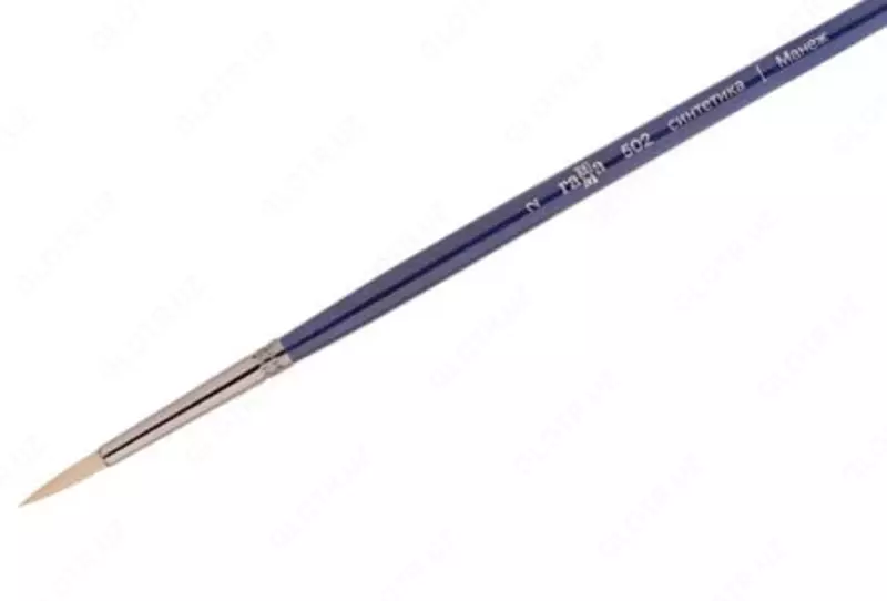 Художественная круглая кисть № 2 Гамма "Манеж" (Арт. - 502002)