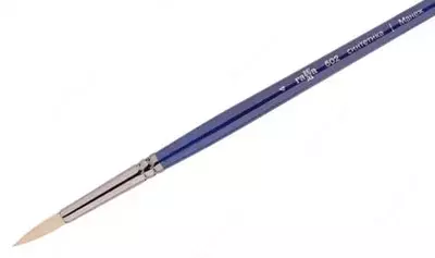 Художественная круглая кисть № 4 Гамма "Манеж" (Арт. - 502004)