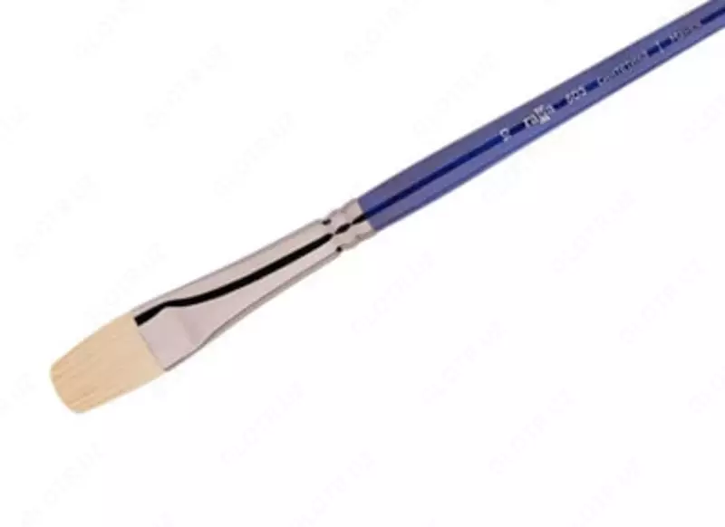 Художественная плоскоовальная кисть № 10 Гамма "Манеж" (Арт. - 503010)