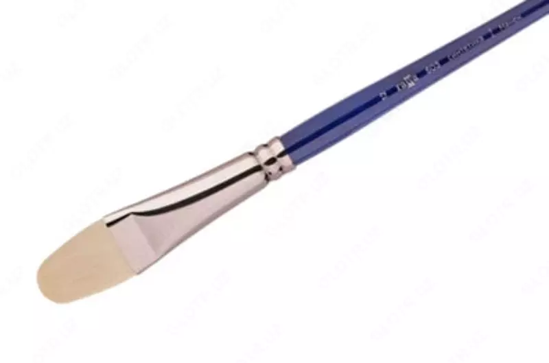 Художественная плоскоовальная кисть № 12 Гамма "Манеж" (Арт. - 503012)