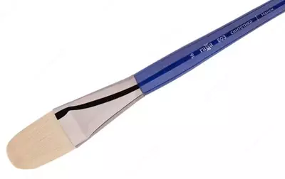 Художественная плоскоовальная кисть № 16 Гамма "Манеж" (Арт. - 503016)