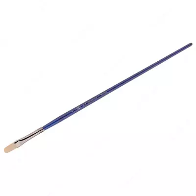 Художественная плоскоовальная кисть № 4 Гамма "Манеж" (Арт. - 503004)