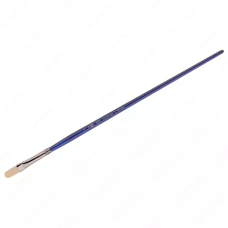 Художественная плоскоовальная кисть № 4 Гамма "Манеж" (Арт. - 503004)