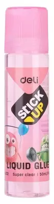 Жидкий канцелярский клей Deli "StickUP" 50 мл. (Арт. - 21200-EA) Ассортимент