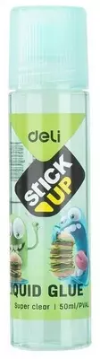 Жидкий канцелярский клей Deli "StickUP" 50 мл. (Арт. - 21200-EA) Ассортимент