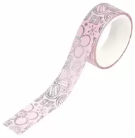 Yopishqoq dekorativ lenta MESHU "Pushti nafislik" 1