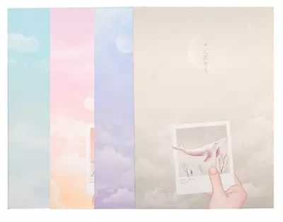 Записная книжка "Deli" А5, 280 х 330 мм, 40 л. (Арт. - 540-FA-little) Ассортимент