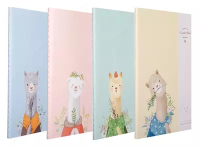 Записная книжка "Deli" А5, 280 х 330 мм, 40 л. (Арт. - 540-FA-little) Ассортимент