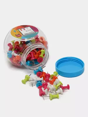 Kantselyariya quvvat tugmalari-chinnigullar "Deli" 100 dona. (- 0054-modda)