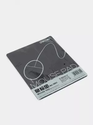 Коврик для мыши "Deli" 270 x 220 х 3 мм, резиновый (Арт. - 3691)