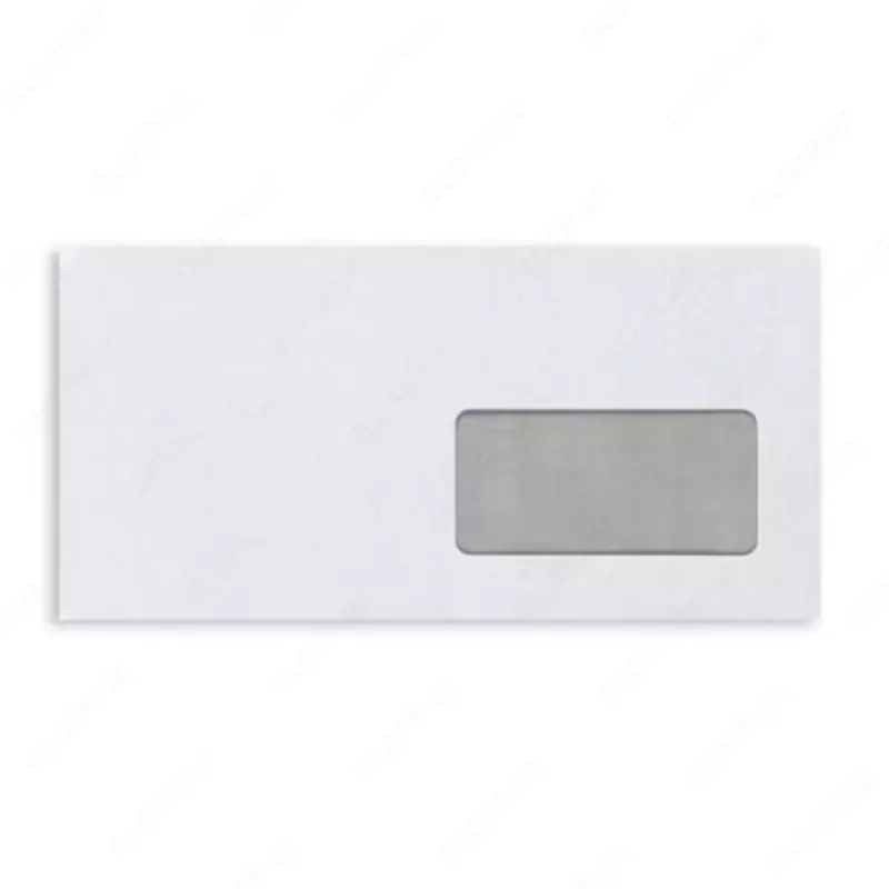 Белый Конверт "ALTA" EURO, С65 114 х 229 мм (Арт. - 1206)