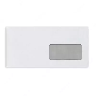 Белый Конверт "ALTA" EURO, С65 114 х 229 мм (Арт. - 1206)