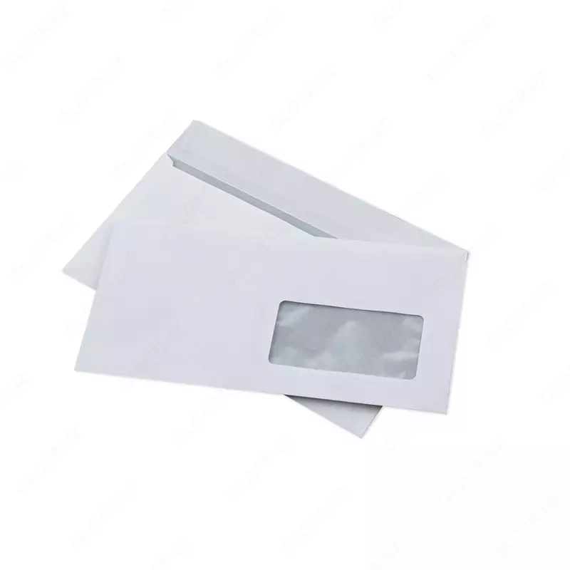 Белый Конверт "ALTA" EURO, С65 114 х 229 мм (Арт. - 1206)