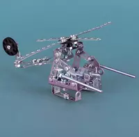 Конструктор металлический "Мульти-Пульти" Транспорт №4 253 элемента (Арт. - КМ_18715) Только в розницу