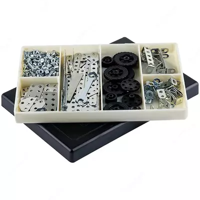 Конструктор металлический Мульти-Пульти "Супермастер №2" 224 элемента (Арт. - КМ_18713)