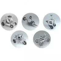 91 000 сум Конструктор металлический Мульти-Пульти "Школьный №2" 137 элементов (Арт. - КМ_20057)