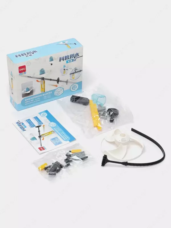 Конструктор "Deli" Инженер, пластиковые детали 28 шт. (Арт. - 74382)