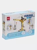 Konstruktor Deli "Yosh muhandis" plastmassa qismlari 131 dona. (- 74385-modda)