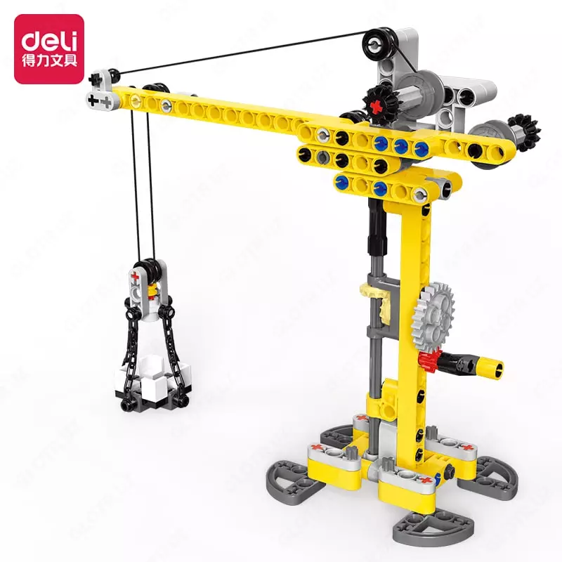 Konstruktor Deli "Yosh muhandis" plastmassa qismlari 131 dona. (- 74385-modda)