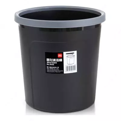 Пластиковая корзина для бумаг "Deli" (Арт.- 9555)