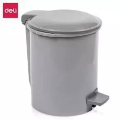 Qopqoqli va pedalli "Deli" plastik chiqindi qutisi (m.-958y)