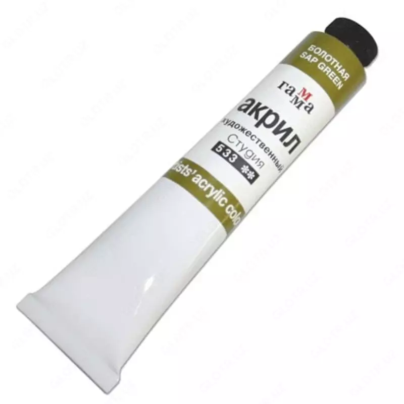 Badiiy akril bo'yoq Gamma "Studio" moyi, kolba 46 ml. (- 0.40.A046.533-m.) Botqoqlik
