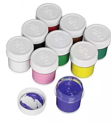 Декоративные акриловые краски Гамма "Хобби" 9 цв/20 мл. (Арт. - 3012197)