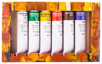 Badiiy moyli bo'yoq Gamma "Studio" trubkasi 18 ml/6 kol. (m. - 201004)