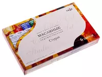 98 000 сум Художественная масляная краска Гамма "Студия" туба 18 мл/6 цв. (Арт. - 201004)