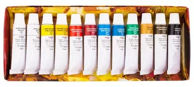 Художественная масляная краска Гамма "Студия" туба 9 мл/11 цв. (Арт. - 203007)