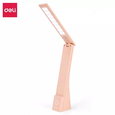 Настольная LED лампа  Настольная LED лампа "DELI" (Арт. - 17855-pk) Розовая
