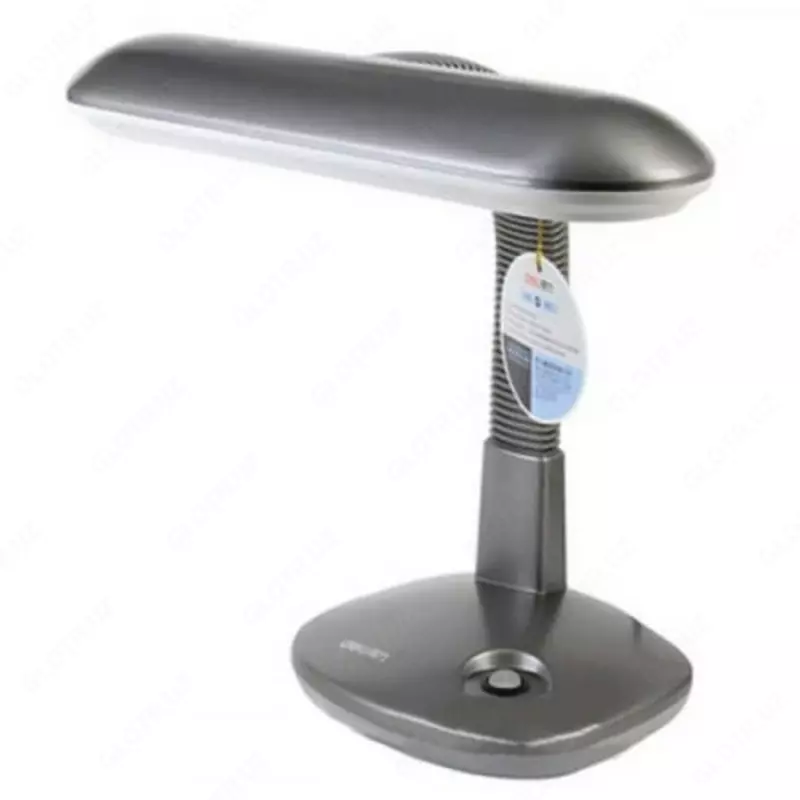 Настольная люминисцентная лампа "DELI" (Арт. - 3672gr) Серая