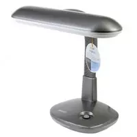 Настольная люминисцентная лампа "DELI" (Арт. - 3672gr) Серая