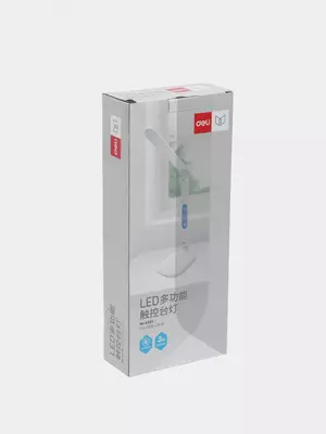 LED stol chiroqchasi "DELI" sensorli (Art. - 4325) Oq