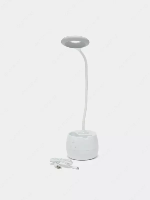 LED stol chiroqchasi "DELI" sensorli (Art. - 4326) Oq