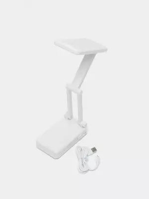 LED stol chiroqchasi "DELI" (Art. - 3676) Oq