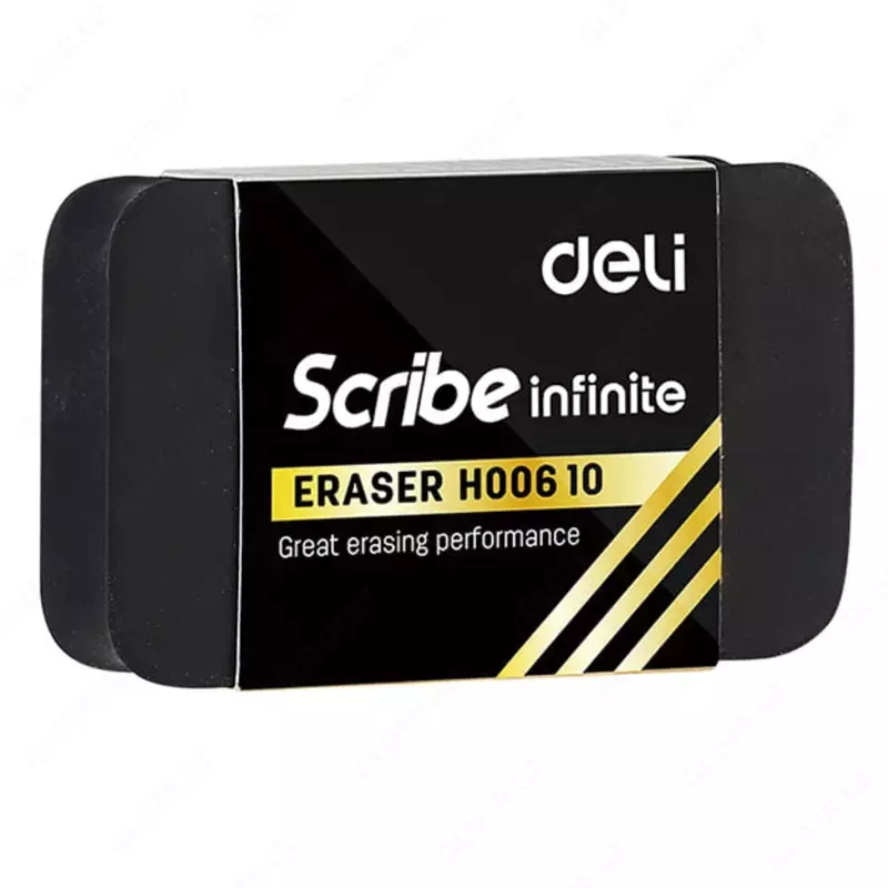 Tuzatish o'chirgichi DELI "Scribe Infinite" (Art. - 00610-bk) Qora
