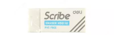 Корректирующий Ластик DELI "Scribe" (Арт. - 00110-EH) Белый