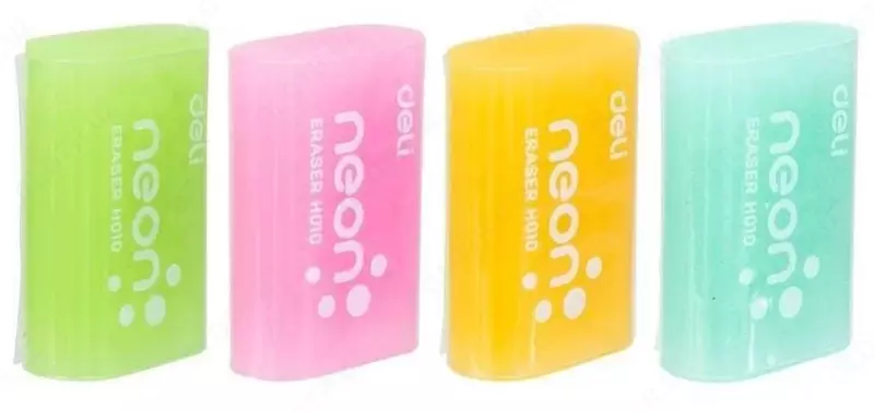Корректирующий Ластик DELI "Neon" (Арт. - 01000-EH) Ассортимент