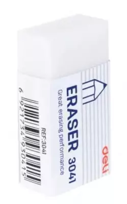 Корректирующий Ластик DELI "Scribe" (Арт. - 3041) Белый