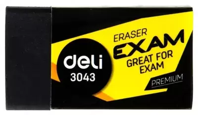 Корректирующий Ластик DELI "Exam Premium" (Арт. - 3043) Черный